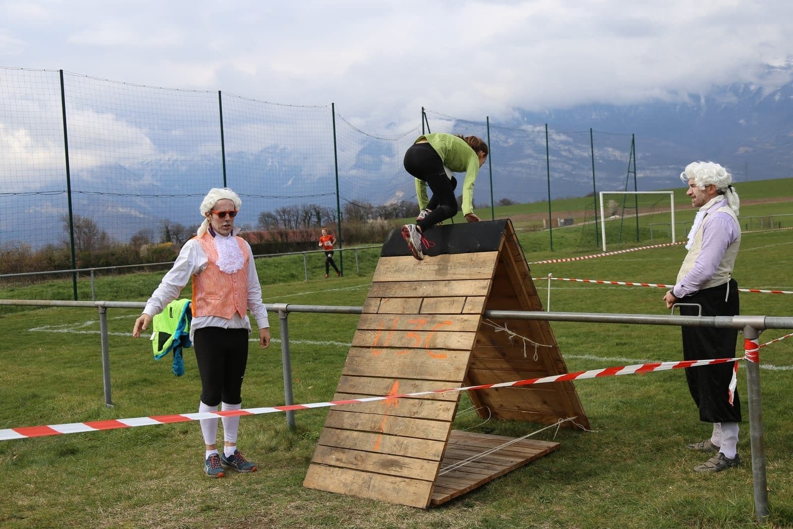 Course à obstacles des enfants du cross de Champagnier 1