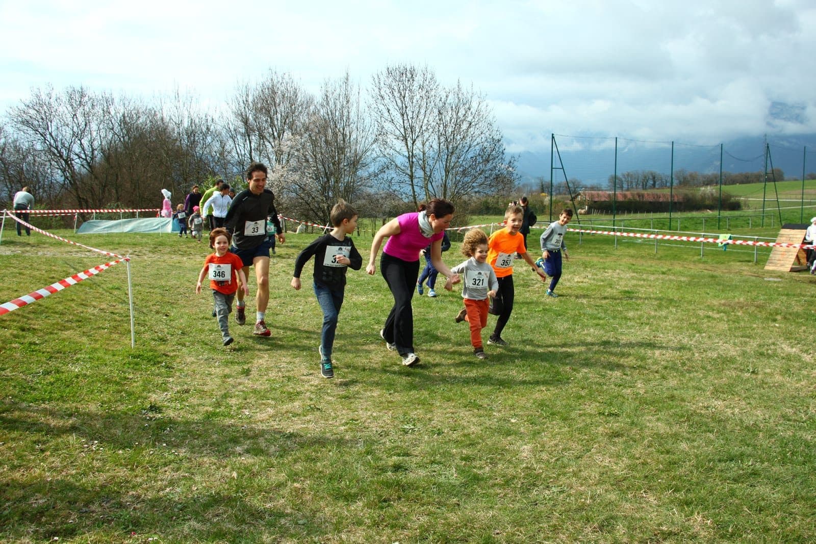 Course à obstacles des enfants du cross de Champagnier 3
