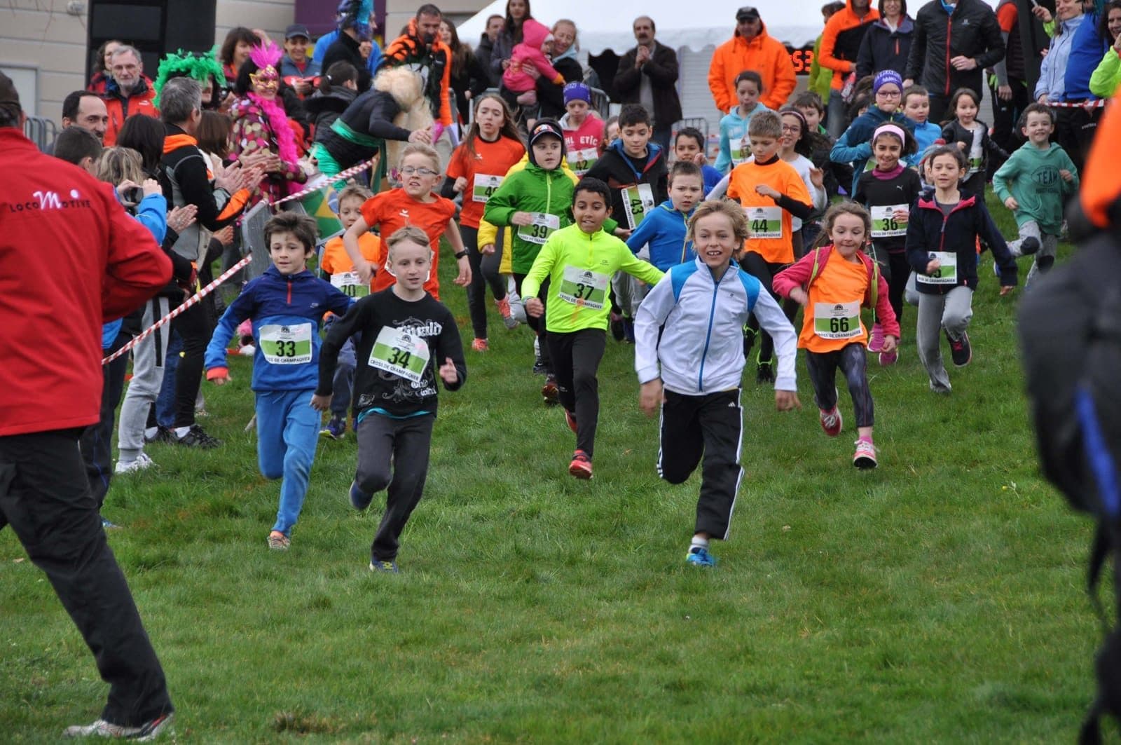 Course à obstacles des enfants du cross de Champagnier 5